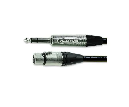 64-1358-40　3m AV Cable Male Stereo Jack to Female XLR Female x 1 Female XLR　101-033-301