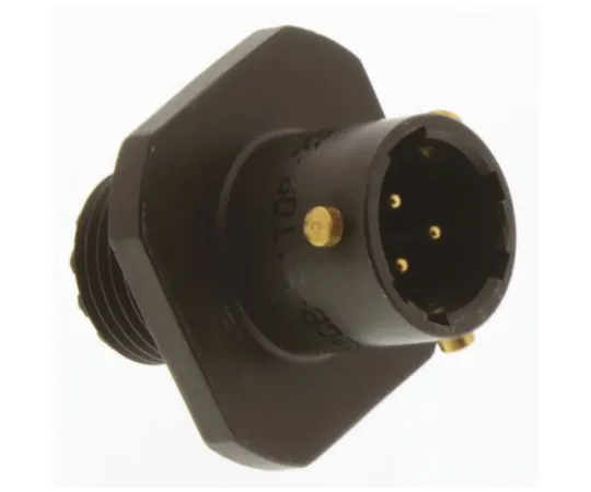 64-1362-13　Amphenol 62GB Series, 3 Way Cable Mount MIL Spec Circular Connector Receptacle, Pin Contacts,Shell Size 8, Bayonet　62GB-51T08-33PN