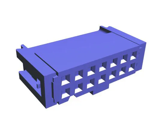 64-1412-63　TE Connectivity 14-Way IDC Connector Socket for Cable Mount, 2-Row　1658527-5