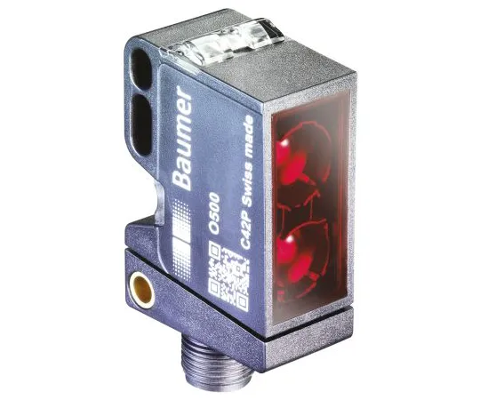 64-1374-14　Baumer O500 Photoelectric Sensor Background Suppression 30 → 600 mm Detection Range Push Pull　O500.GR-11096062