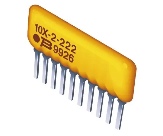 64-1246-87　Bourns Isolated Resistor Array 10kΩ ±2% 5 Resistors, 1.25W Total, SIP package 4600X Through Hole　4610X-102-103LF