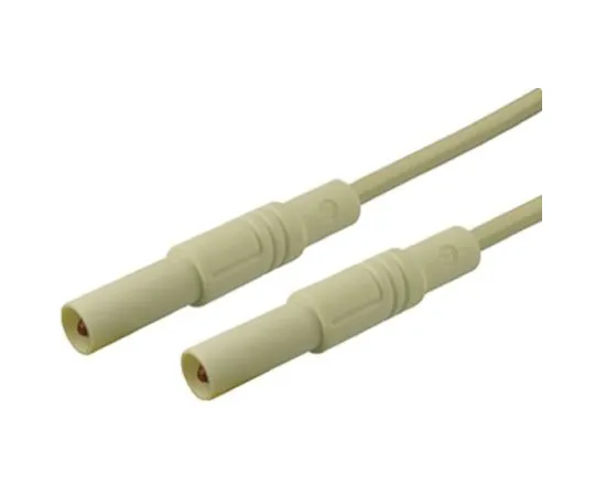 64-0681-36　Hirschmann Test & Measurement Test lead, 32A, 1000V ac/dc, White, 1m Lead Length　934075107
