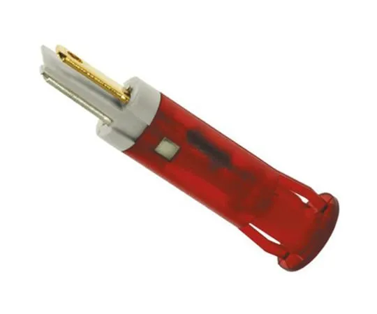 64-1401-72　Apem Red Flashing LED Indicator, FASTON Termination, 24 V dc, 10mm Mounting Hole Size　QS101KKR24