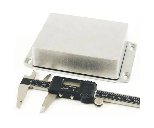 64-1389-25　Hammond 1590, Die Cast Aluminium Enclosure, IP65, Flanged, 119.5 x 94 x 34mm　1590WBBFL