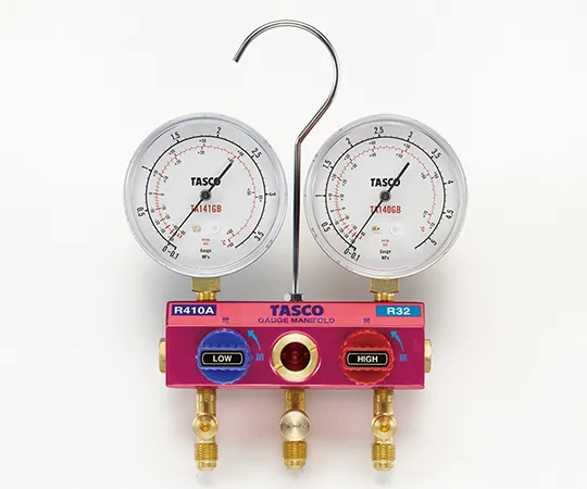 64-0790-18　Ball Valve Gauge Manifold Kit for R 410 A R 32　TA122GB-1