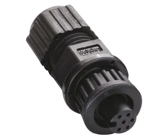 64-1340-72　Amphenol AU Series Miniature Panel Mount Connector, 6 contacts Socket　AU-06BFFA-LL7001