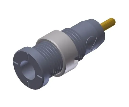64-0682-20　Grey Female Banana Plug Solder 1000V ac/dc　975459706