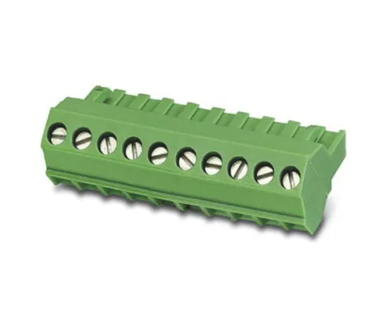 64-1299-24　Phoenix Contact SMSTB 2.5/10-ST, 10 Way Pluggable Terminal Block　1768833