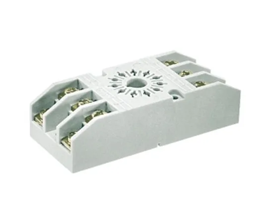 64-1310-28　Relpol Relay Socket, DIN Rail, Panel Mount for *** with R15 Series 3PDT Relay　GZ11-01