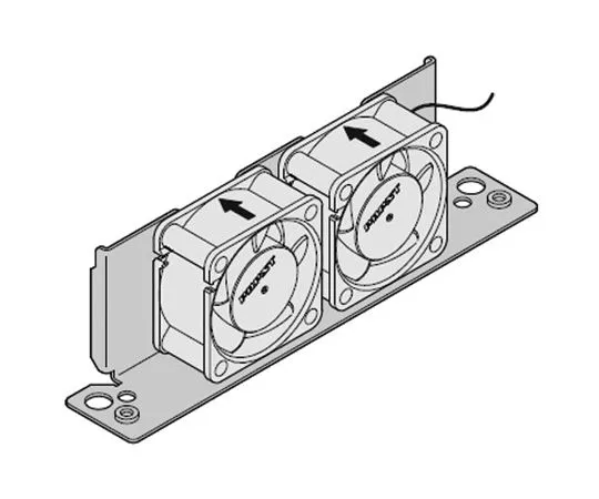 64-1336-63　Fan Holder with Fans for *** with Interscale M Electronic Case　24828105