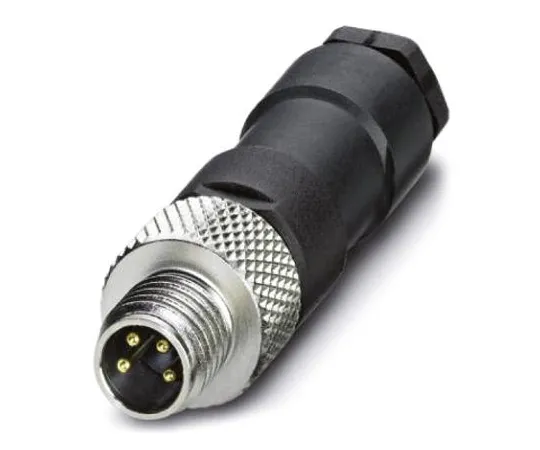 64-1291-80　Phoenix Contact SACC-M 8MS-4CON-M Series M12 Cable Mount Connector, 4 contacts Plug　1681169