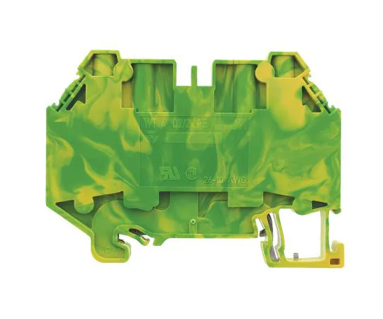 64-1340-26　Wieland ATEX, WT 4 D2/2 PE Series , 500 V Earth Block, Screw Termination　58.504.9155.0 - WT 4 D2/2 PE