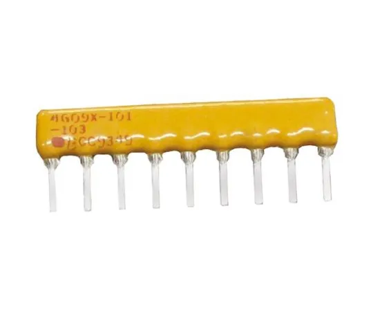 64-1246-71　Bourns Bussed Resistor Network 33kΩ ±2% 8 Resistors, 1.13W Total, SIP package 4600X Through Hole　4609X-101-333LF
