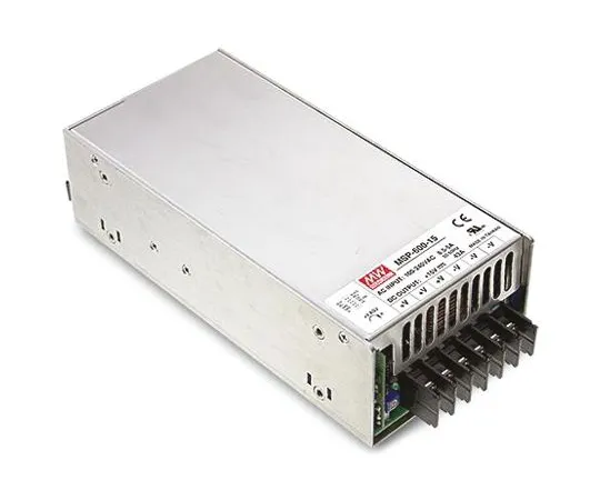 64-1375-08　Mean Well 630W 1 Output Embedded Switch Mode Power Supply SMPS, 17.5A, 36V dc Medical Approved Enclosed　MSP-600-36