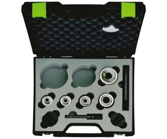 64-1401-30　Greenlee 16.2 mm, 20.4 mm, 25.4 mm, 32.5 mm, 40.5 mm, 50.8 mm, 64 mm , 7 Piece Punch and Die Set With Punch & Die ISO　52055440SET