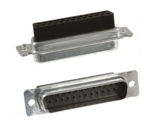 64-0658-94　TE Connectivity AMPLIMITE HDP-20 Series Straight Crimp D-sub Connector, Plug, 25 Pin　207464-7