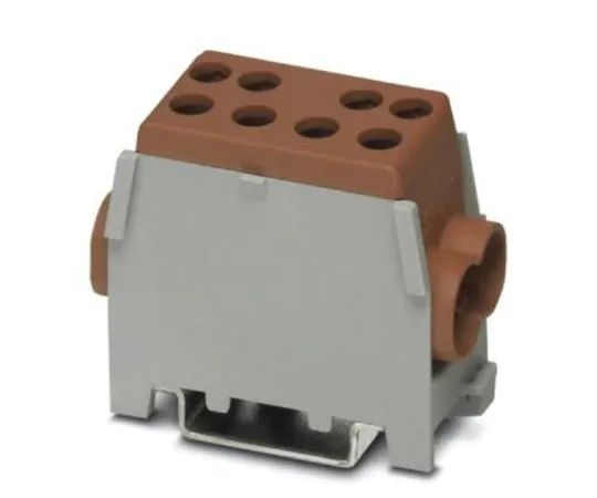 64-1376-43　Phoenix Contact, UDB 2X35/25 BN Series , 1 kV Non-F***d Terminal Block, Screw Termination　3071352
