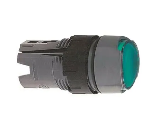 64-1384-93　Schneider Electric Harmony XB6 Series, Green Push Button Head Cap, Maintained, 16.2mm Cutout　ZB6AF3