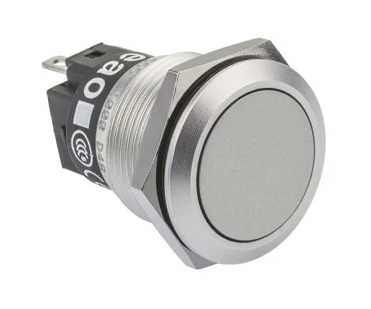 64-1340-36　EAO Single Pole Double Throw (SPDT) Momentary Push Button Switch, IP65, IP67, 19 (Dia.)mm, Panel Mount, 250V ac　82-5551.1000