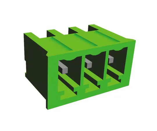 64-1406-85　TE Connectivity Buchanan, 3 Way Pluggable Terminal Block　284517-3