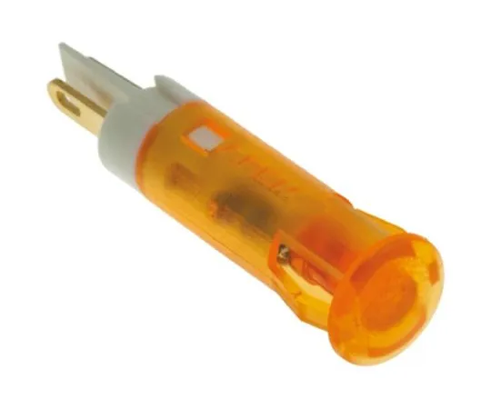 64-0674-76　Apem Blue Indicator, Faston, Solder Lug Termination, 12 V dc, 6mm Mounting Hole Size　QS61XXB12