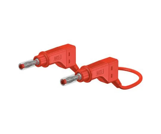 64-0676-30　Multi Contact Test lead, 32A, 600V, Red, 50cm Lead Length　66.9408-050-22
