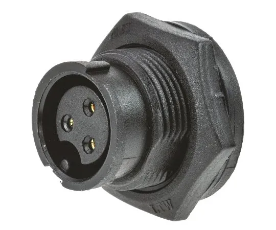64-1340-76　Amphenol BD Series Panel Mount Connector, 3 contacts Socket　BD-03PMFS-LC7001