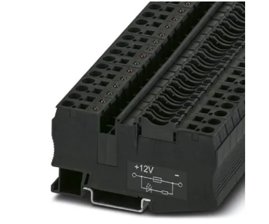 64-1304-31　2 Way F***d Terminal Block, 10A 250 V ac/dc, 65 V ac/dc, Spring Cage, Polyamide　3036495