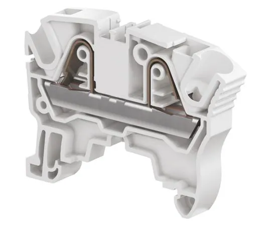 64-1374-73　Entrelec, ZK6 Series , 1 kV Standard Din Rail Terminal, Spring Clamp Termination　1SNK708010R0000