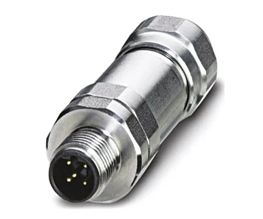 64-1263-06　Phoenix Contact SACC-M12MSB-5CON-DM 5-8 SH VA Series M12 Cable Mount Connector, 5 contacts Plug　1440148