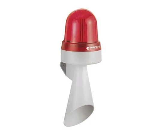 64-1280-72　435 Horn Beacon, Red LED, 10 → 48 V ac/dc　43510070