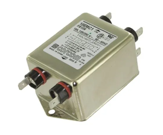 64-0657-25　TE Connectivity 10EMC1 Powerline Filter 97.8mm Length,, 10 A, 250 V ac　10EMC1