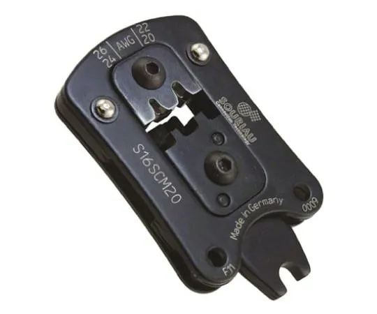64-0685-08　Souriau UTS Series Series, Crimping Head, Wire size 26 → 20 AWG, Hex size 1.6mm　S16SCM20