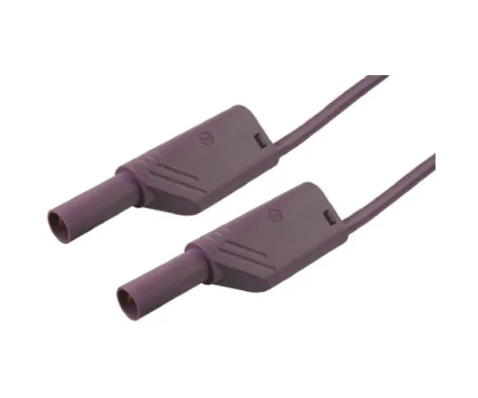64-0681-74　Hirschmann Test & Measurement Test lead, 32A, 1000V ac/dc, Violet, 2m Lead Length　934089109