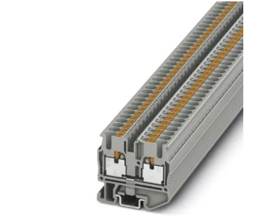 64-1376-14　Phoenix Contact, MPT Series , 500 V Feed Through Terminal Block, Push In Termination　3248125