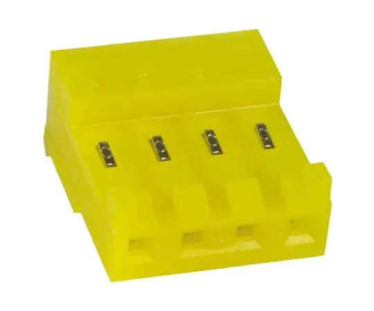 64-0659-94　TE Connectivity 4-Way IDC Connector Socket for Cable Mount, 1-Row　3-643818-4