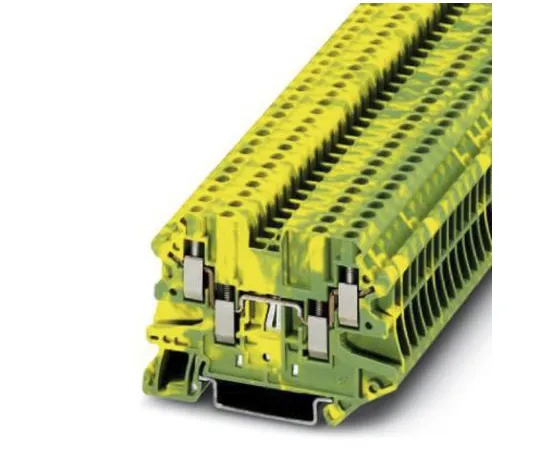 64-1307-01　Phoenix Contact, UT 2.5 Clipline Series , 352 V Feed Through Terminal Block, Screw Termination　3044568