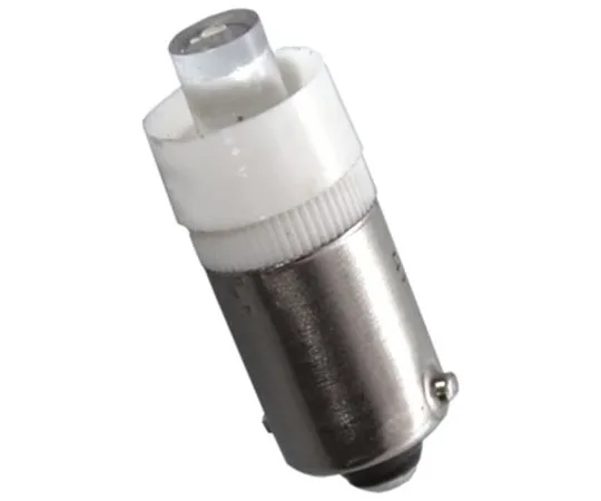 64-1276-99　LED Reflector Bulb, BA9s, Cool White, Single Chip, T-3 1/4 Lamp, 9.6mm dia., 55 V ac/dc　LE-BA9S-55W