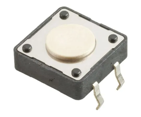 64-0669-49　White Button Tactile Switch, Single Pole Single Throw (SPST) 50 mA @ 12 V dc 0.8mm Surface Mount　430466043726
