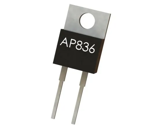 64-1333-17　Arcol 1.2kΩ 35W Fixed Resistor ±5% ±100ppm/°C　AP836 1K2 J 100PPM