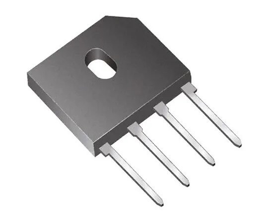 64-1349-19　Vishay G5SBA60-E3/51, Bridge Rectifier, 6A 600V, 4-Pin GBU　G5SBA60-E3/51