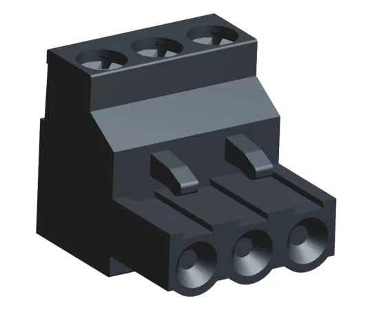 64-1412-77　TE Connectivity Buchanan, 3 Way Pluggable Terminal Block　796635-3