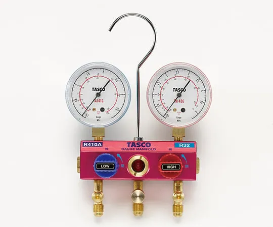 64-0790-28　Ball Valve Gauge Manifold Kit for R 410 A R 32　TA122GV-1