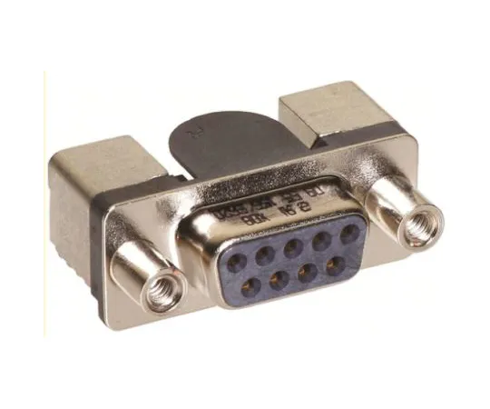 64-0680-06　Harting D-sub Series, 9 Way Right Angle SMT PCB D-sub Connector Socket, 2.76mm Pitch, with Boardlocks, M3 Female　09551566619741