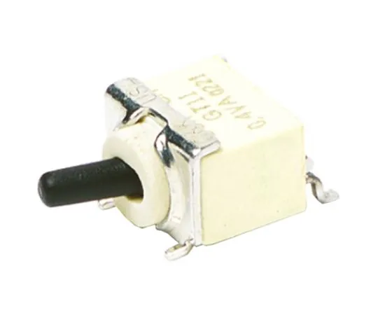 64-1259-71　C & K Single Pole Double Throw (SPDT) Toggle Switch, Latching, Surface Mount　GT11MSABE