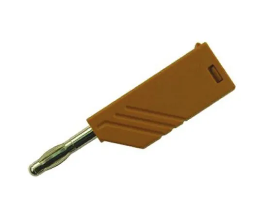 64-0681-81　Brown Male Banana Plug Screw 30 V ac, 60 V dc　934100105
