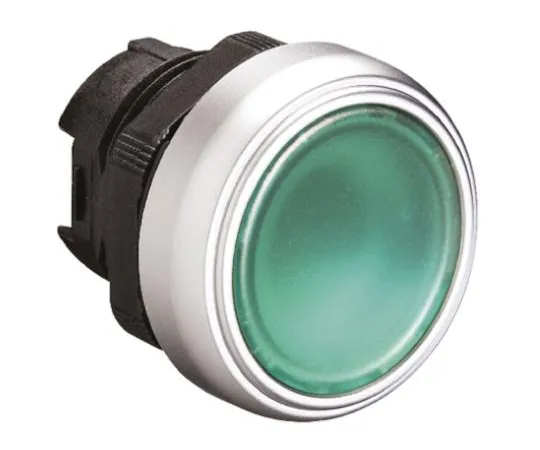 64-1249-60　Lovato Platinum Series, Green Push Button Head, Spring Return, 22.3mm Cutout　LPCBL103