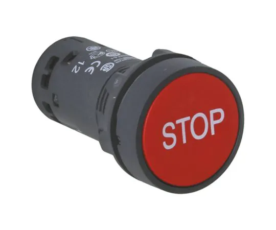 64-1373-75　Schneider Electric, Harmony XB7 Red Round Push Button, NC, 22mm Spring Return Screw　XB7NA4234