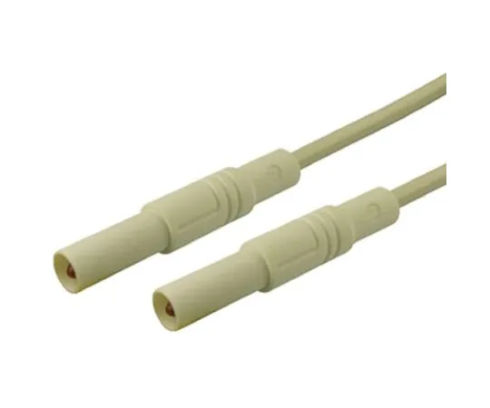 64-0681-44　Hirschmann Test & Measurement Test lead, 32A, 1000V ac/dc, White, 2m Lead Length　934077107