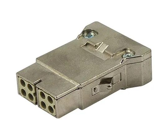 64-1312-19　Han-Modular Series Cable Mount Mega Bit Contact, Female, 8 Way, 10A, 50 V　09140083117